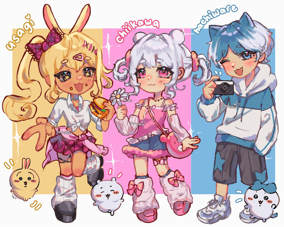 Chiikawa as humans (2025)